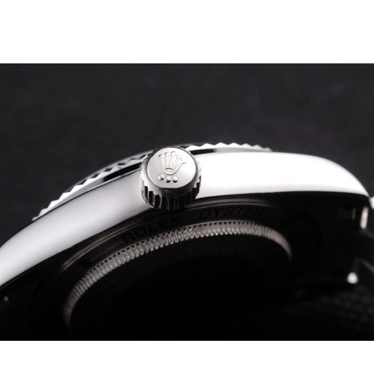 AAA Replica Watches Steel Dial Rolex Day-Date Stainless Polished White 0822